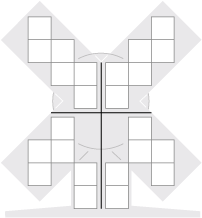 Sudoku-Motiv Mühle online lösen